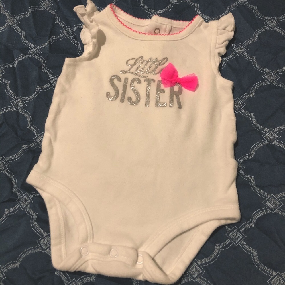 Carter’s “Little Sister” Onesie